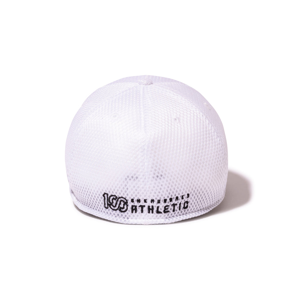 39THIRTY ONEHUNDRED ATHLETIC 100 ブランドロゴ ホワイト × ブラック