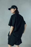 ストレッチ イージーショートパンツ NEW ERA BLACK LABEL ブラック