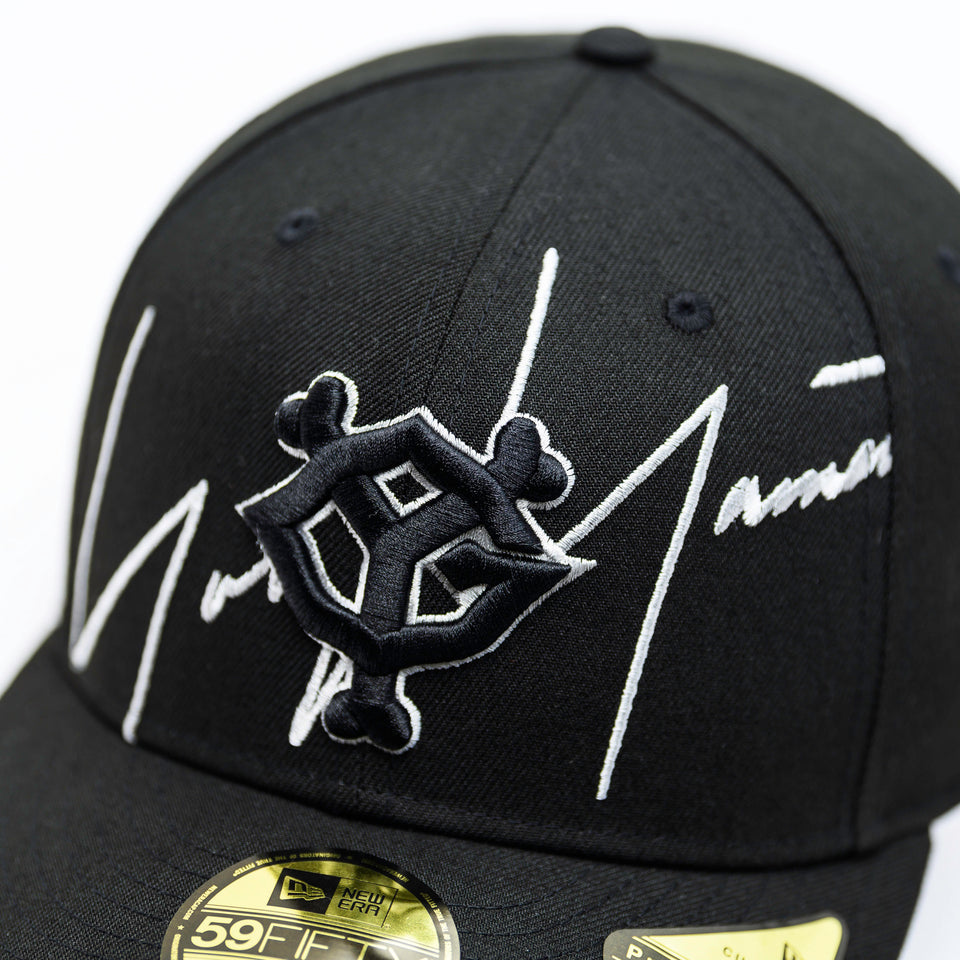 PC 59FIFTY 読売ジャイアンツ x Yohji Yamamoto ブラック