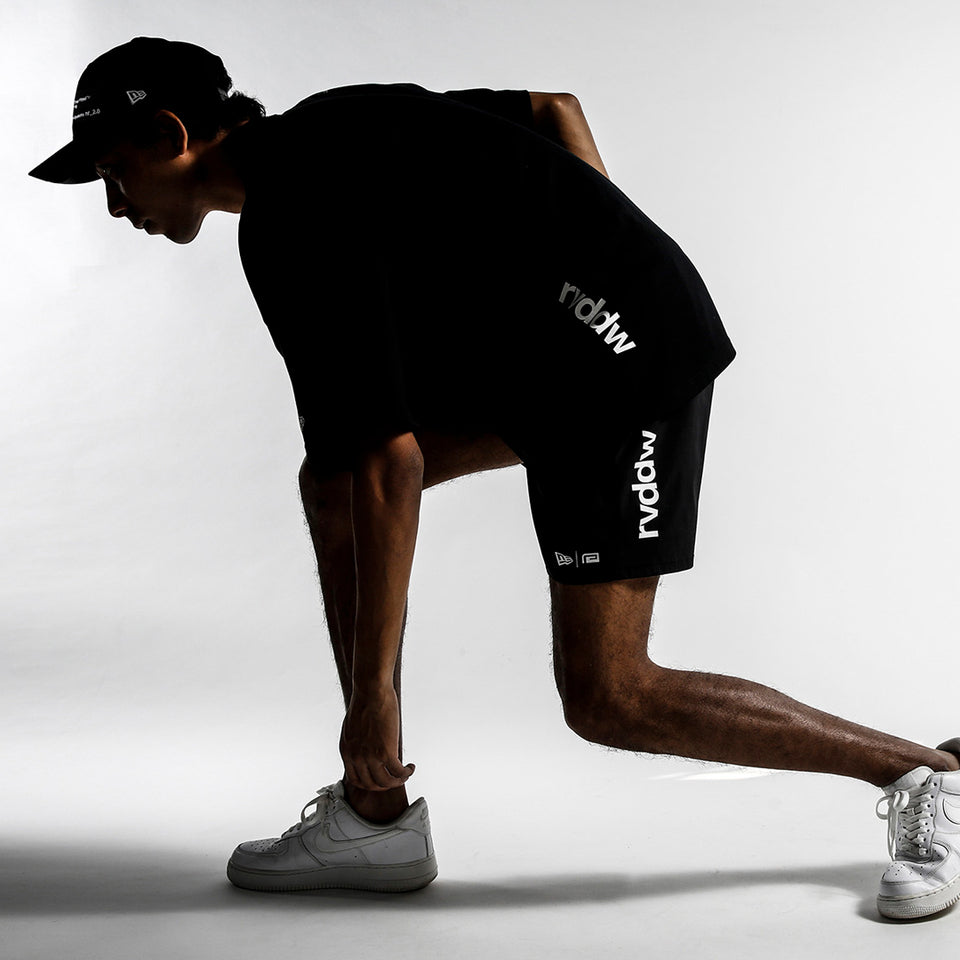 オーバーサイズド 半袖 パフォーマンス Tシャツ rvddw SS22 ブラック